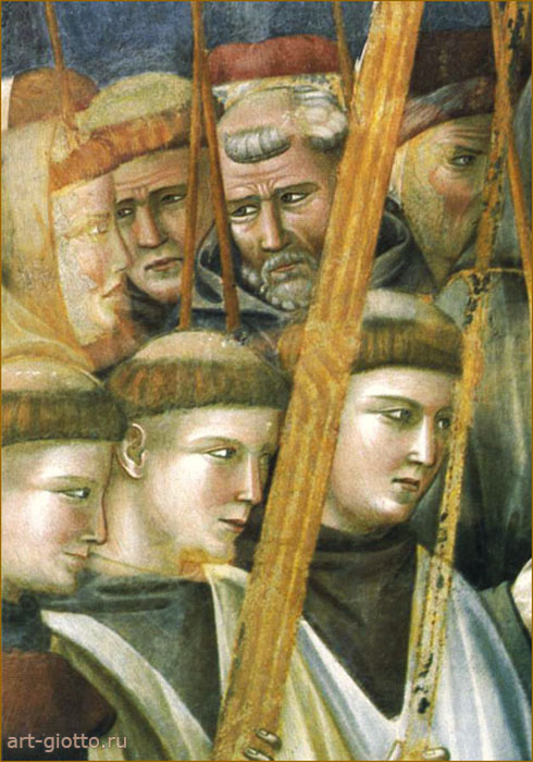 Подтверждение стигматов Святого Франциска. Цикл фресок Житие Святого Франциска в Верхней церкви Сан-Франческо, Ассизи. Джотто / www.art-giotto.ru